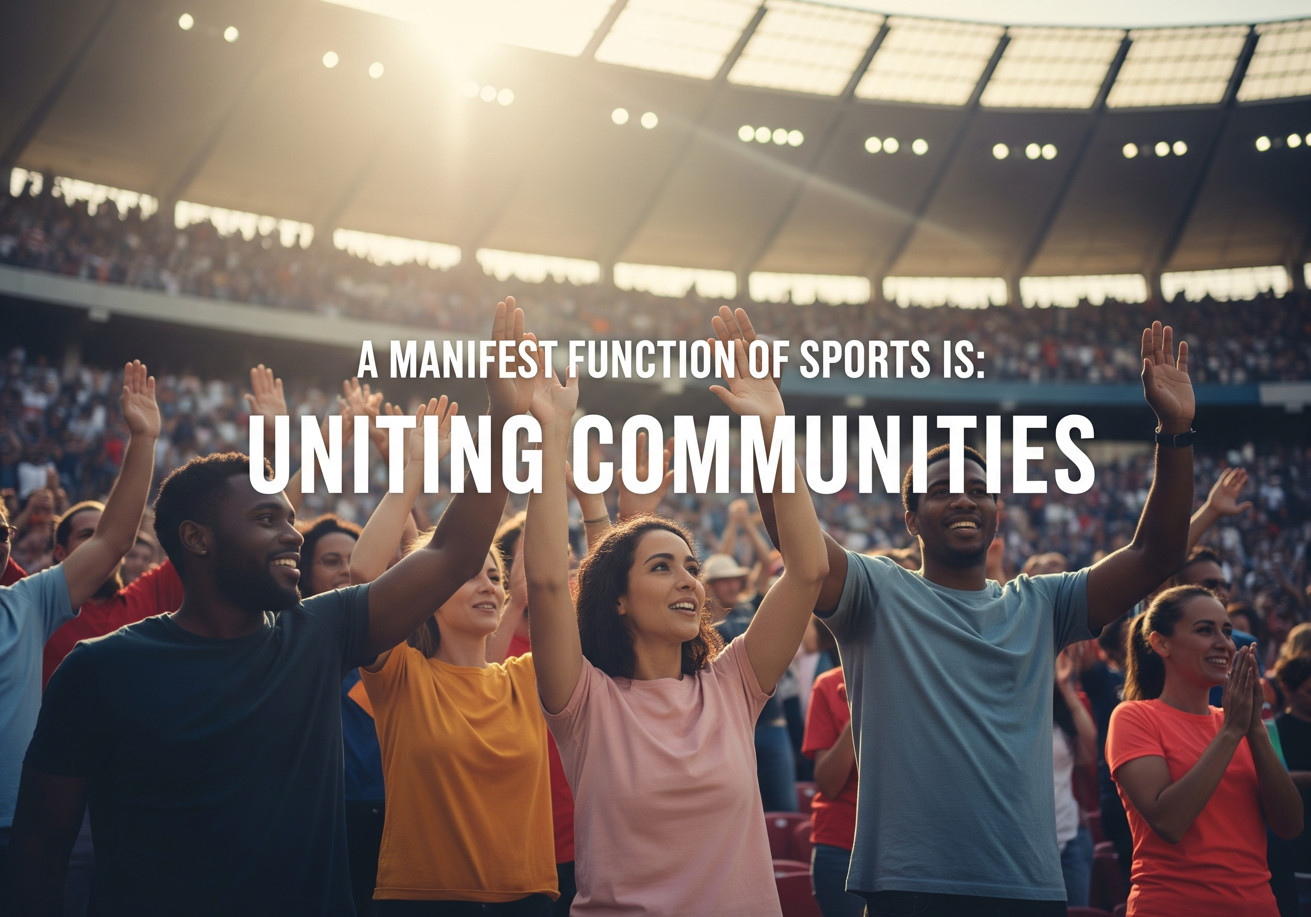 A Manifest Function of Sports is: Uniting Communities