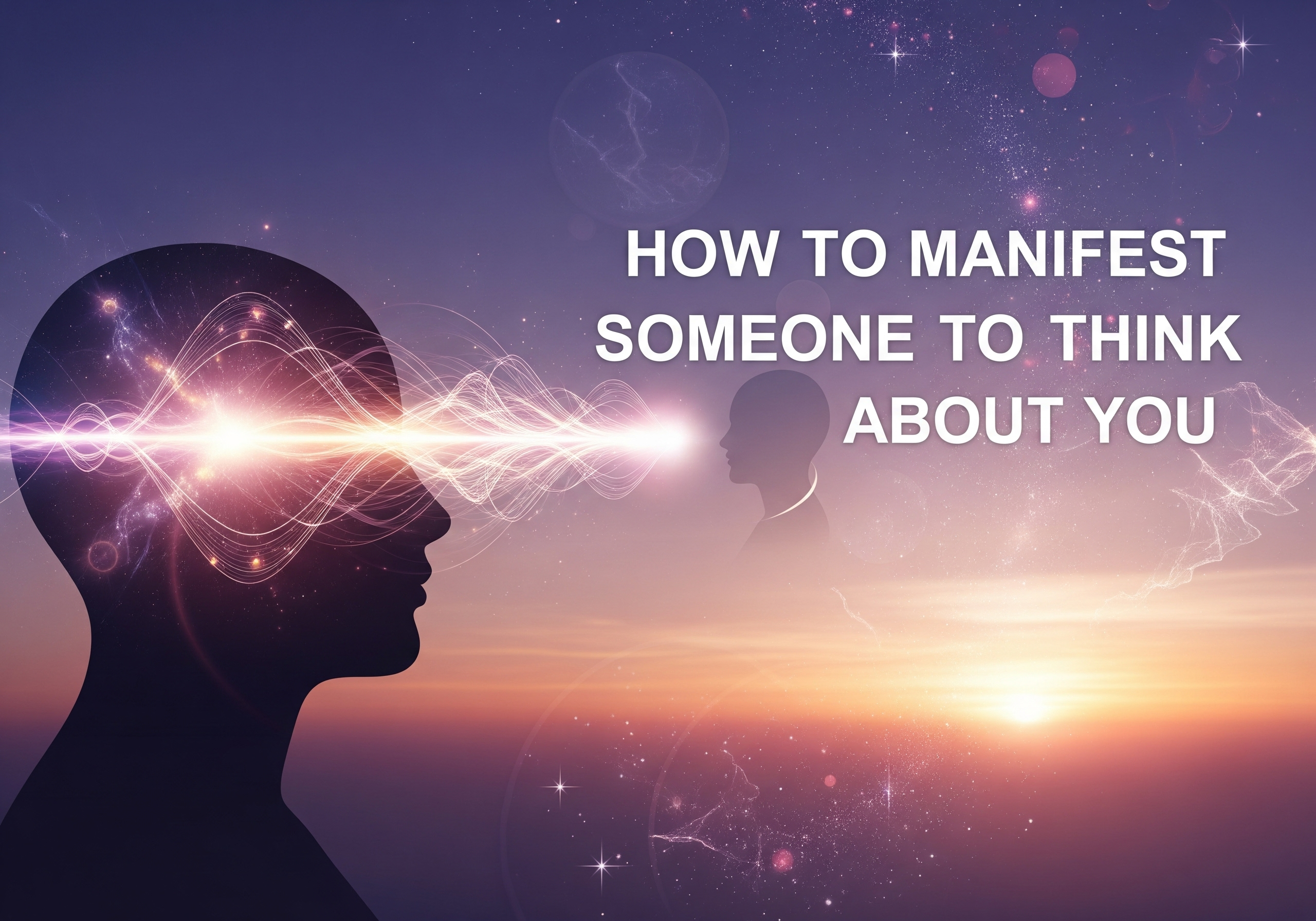 How to Manifest Someone to Think About You: Proven Tips