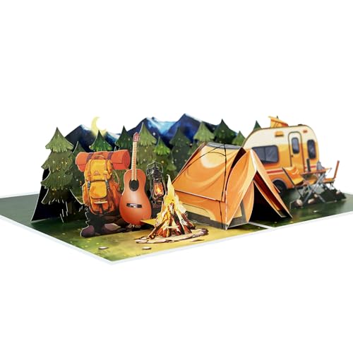 Best Gifts for Someone Who Has Everything: Unique 3D Camping Card Surprise