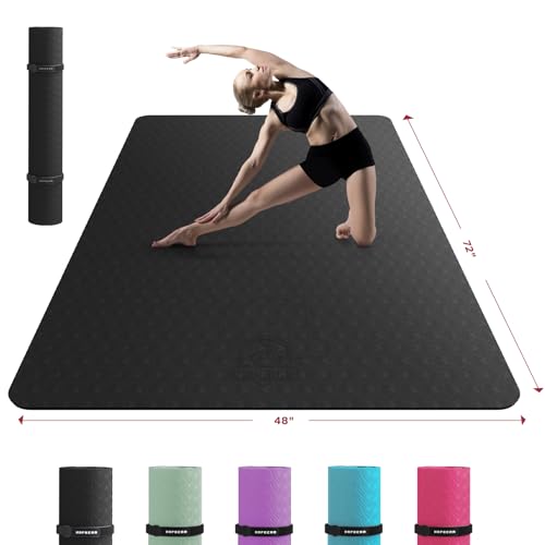 Best Large Yoga Mat for Ultimate Comfort and Stability in Workouts