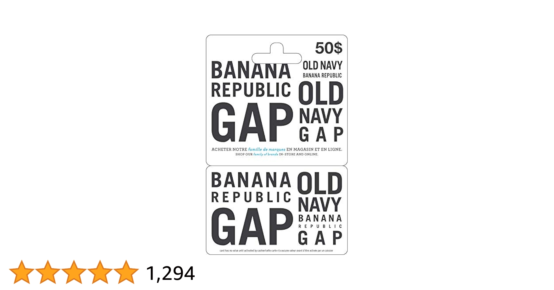 Can You Use a Gap Gift Card at Old Navy