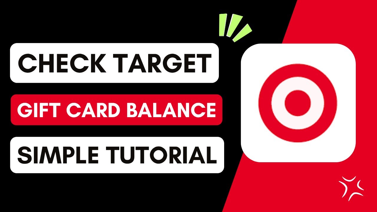 How Do I Check a Target Gift Card Balance