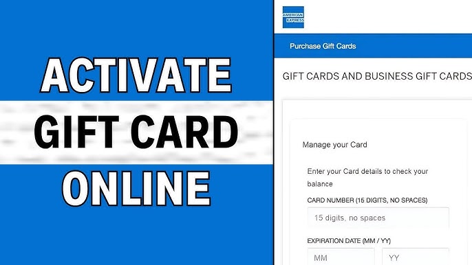 How Do You Activate an American Express Gift Card