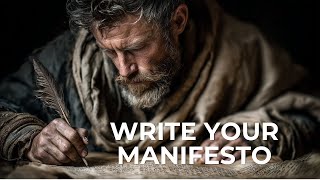 How Do You Write a Manifesto