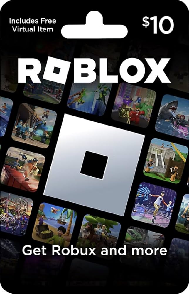 How Much is a 10 Dollar Robux Gift Card