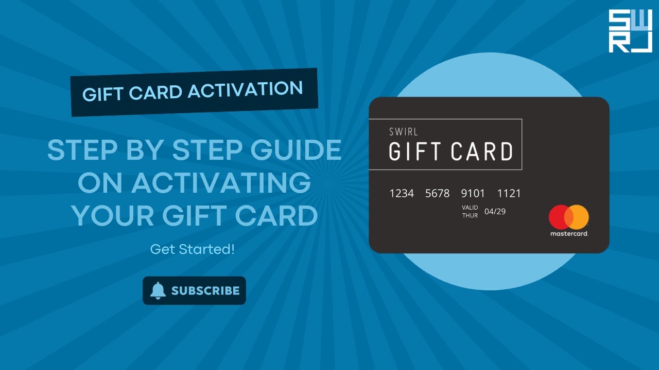 How to Activate a Gift Card Mastercard