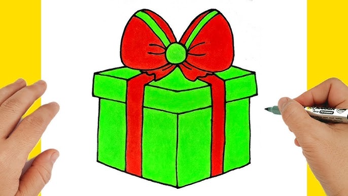 How to Draw a Gift Box: Step-by-Step Guide for Beginners