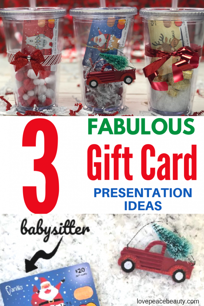 How to Give Gift Cards for Christmas