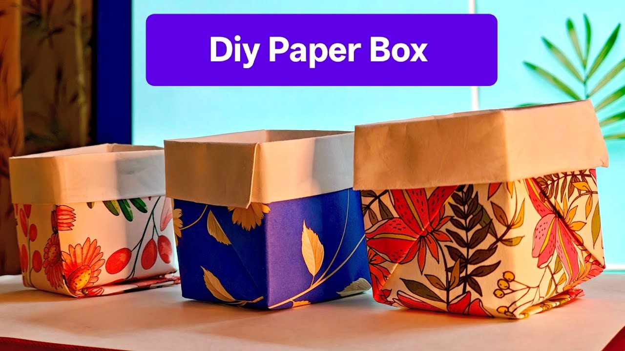 How to Make a Gift Box Out of Paper: Crafting Secrets