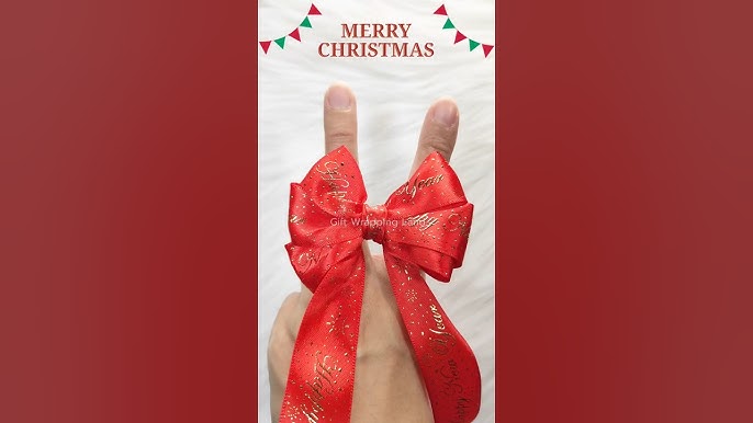 How to Make Christmas Bows for Gifts