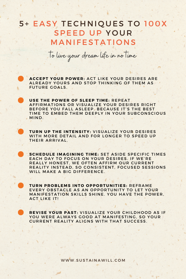 How to Manifest What You Want Fast