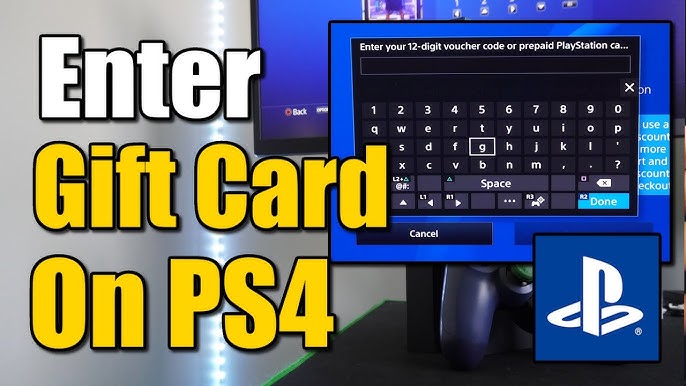 How to Redeem a Playstation Gift Card