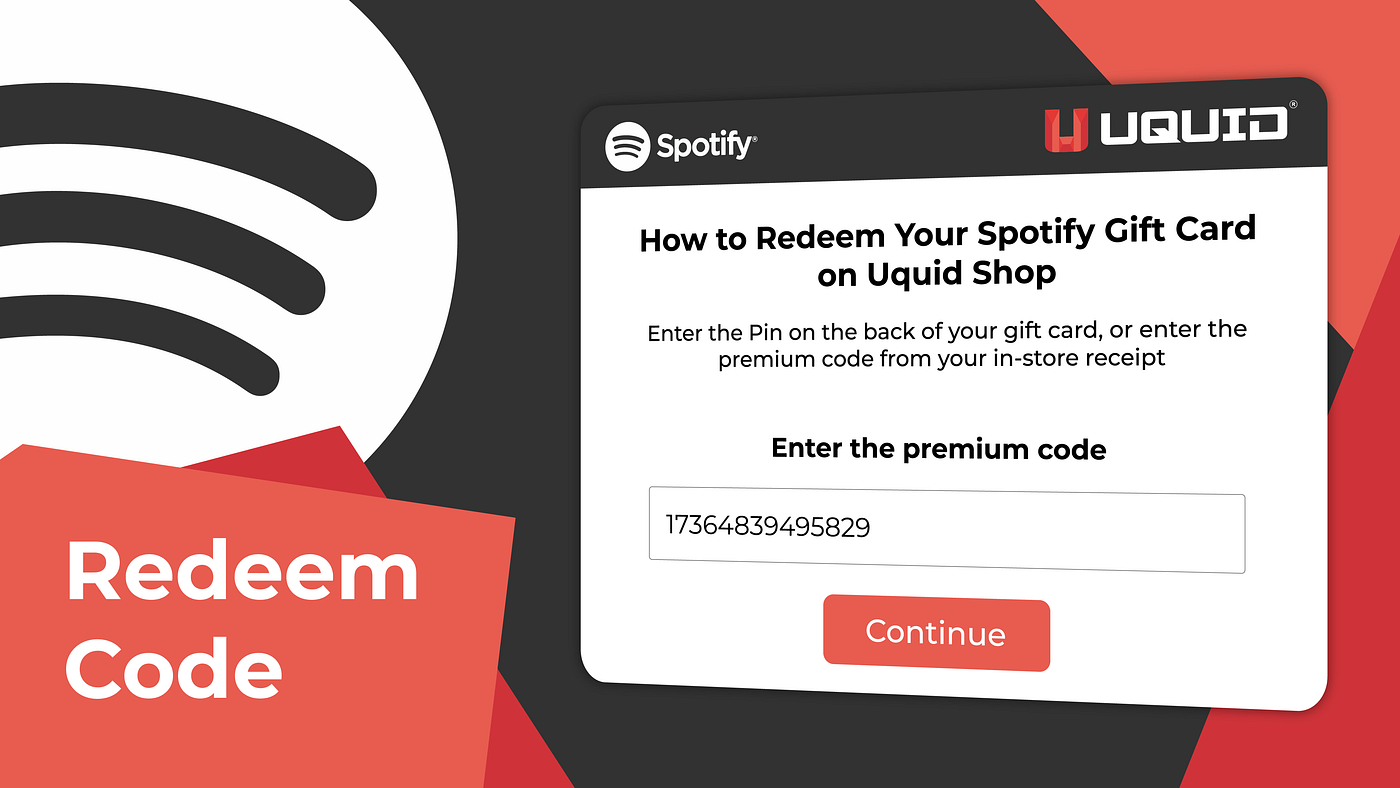How to Redeem a Spotify Gift Card