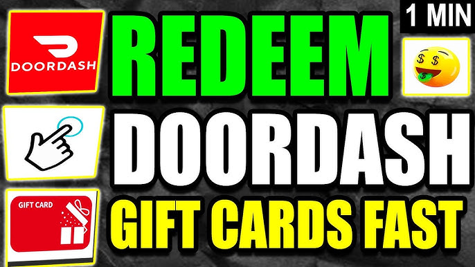 How to Redeem Doordash Gift Card