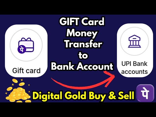 How to Transfer Money from Gift Card to Bank Account