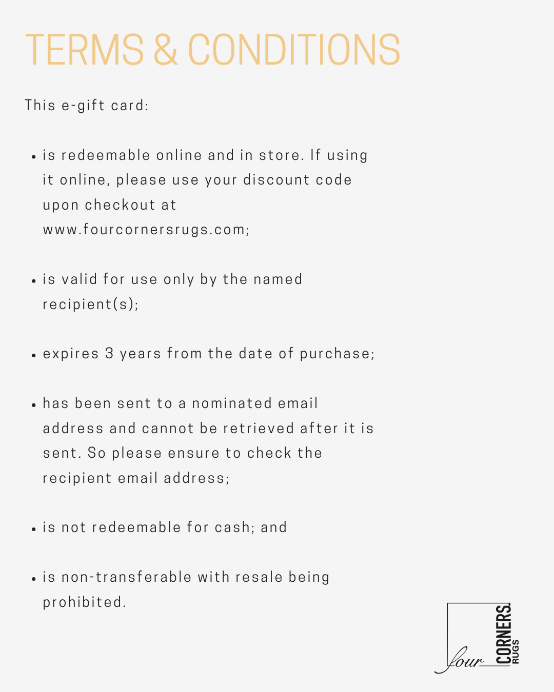 How to Use E Gift Card