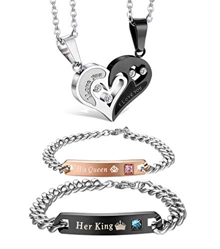 Matching Necklace And Bracelet Sets