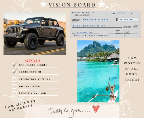Vision Board Poster