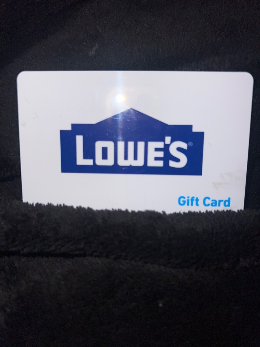 What Gift Cards Does Lowes Sell