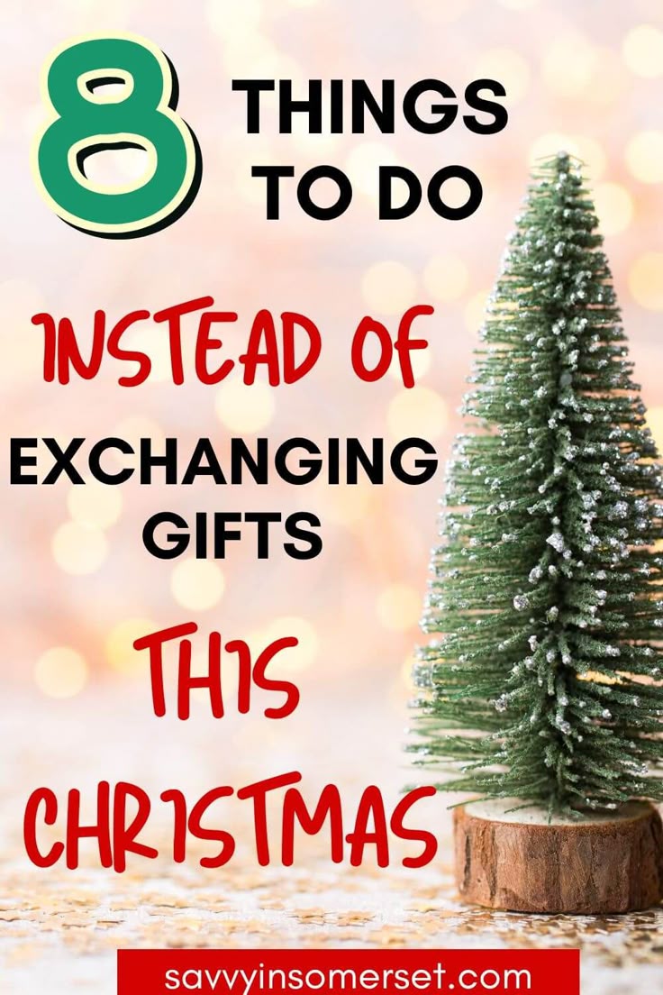 What to Do for Christmas Instead of Gifts