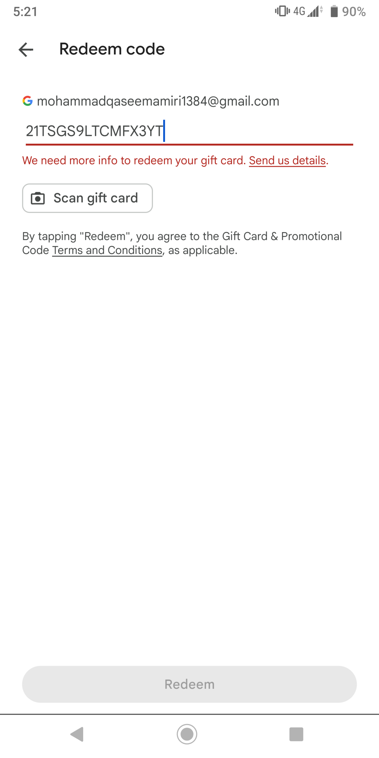 Why I Cant Redeem T Mobile Gift Card