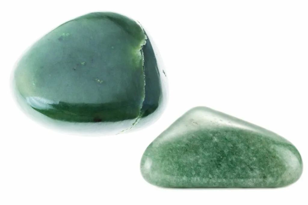 Green Aventurine & Jade Together for Wealth