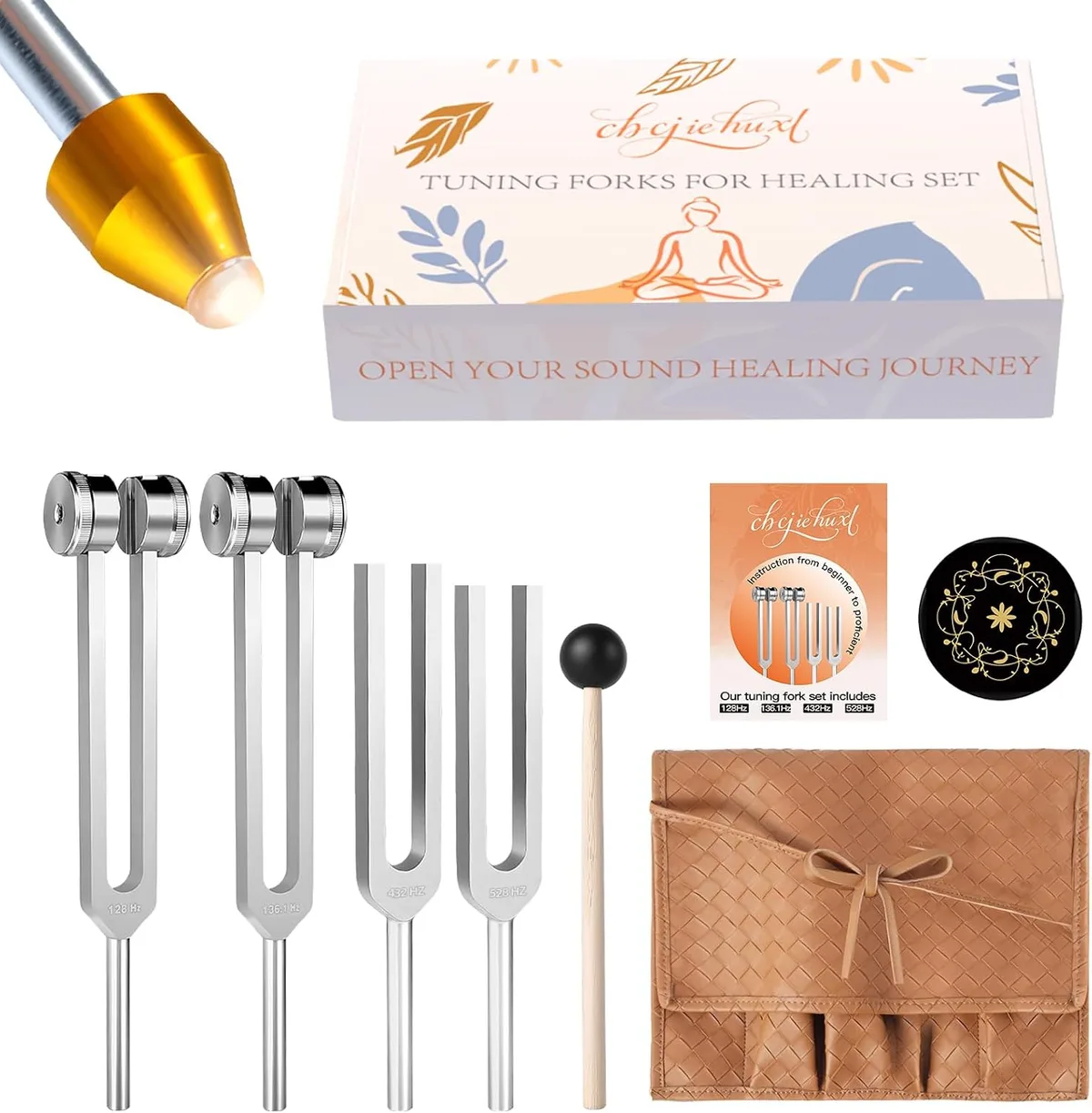 can you charge crystals with tuning fork directly touching stone