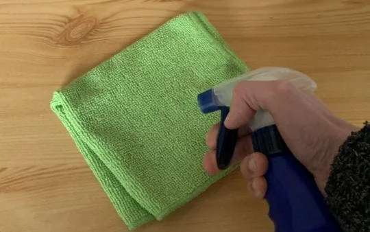 can you cleanse crystals with florida water spray on cloth
