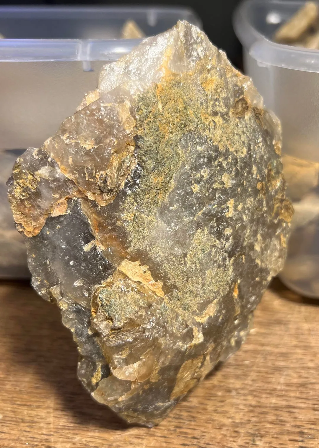 dyed muscovite