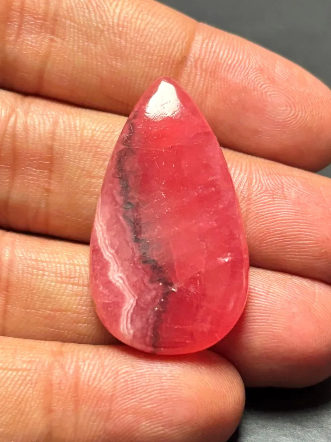 Fake vs Real Rhodochrosite: Check Bacon Banding