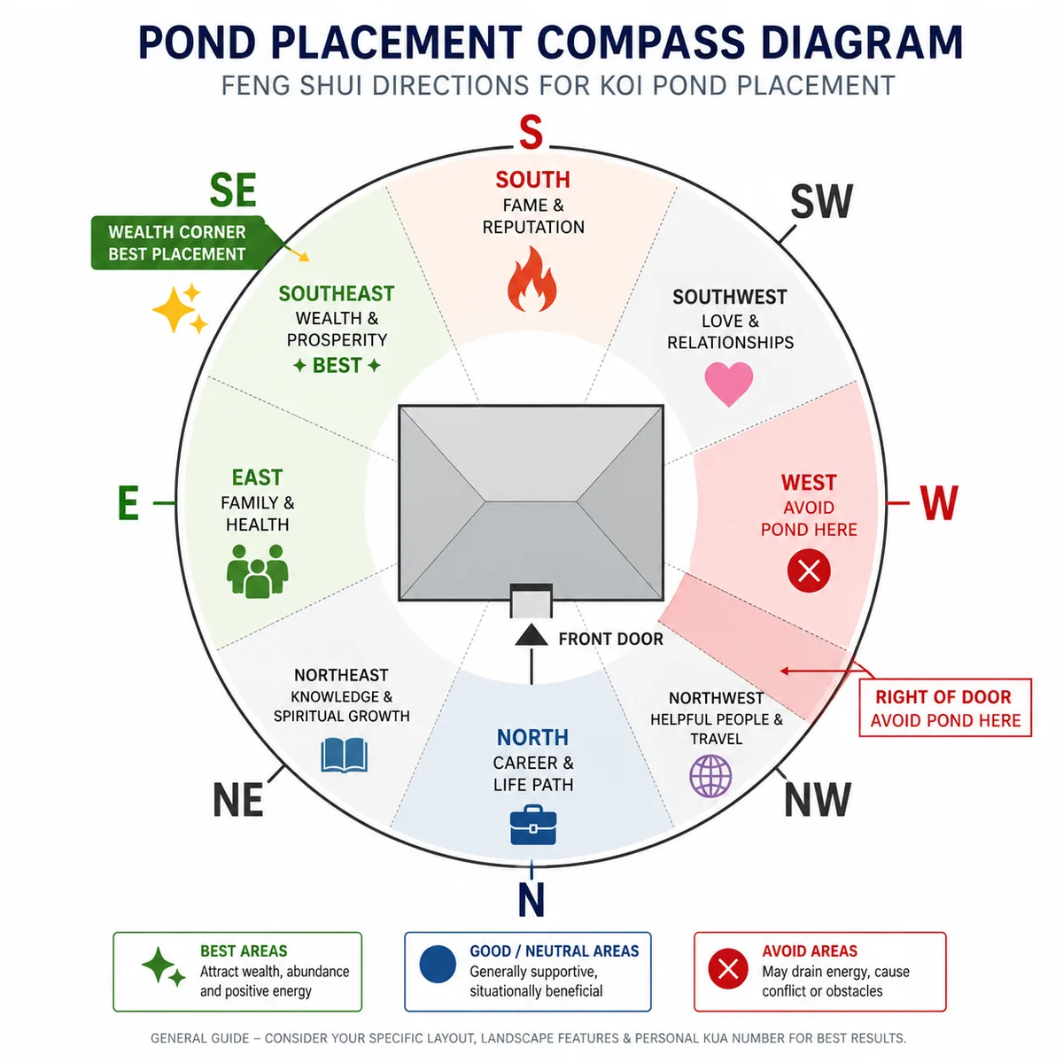 Feng Shui Southeast Corner Bagua Map