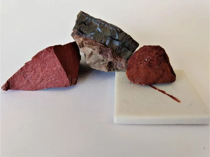 hematite streak plate identification