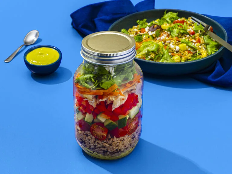 how to charge crystals with brown rice in a glass jar