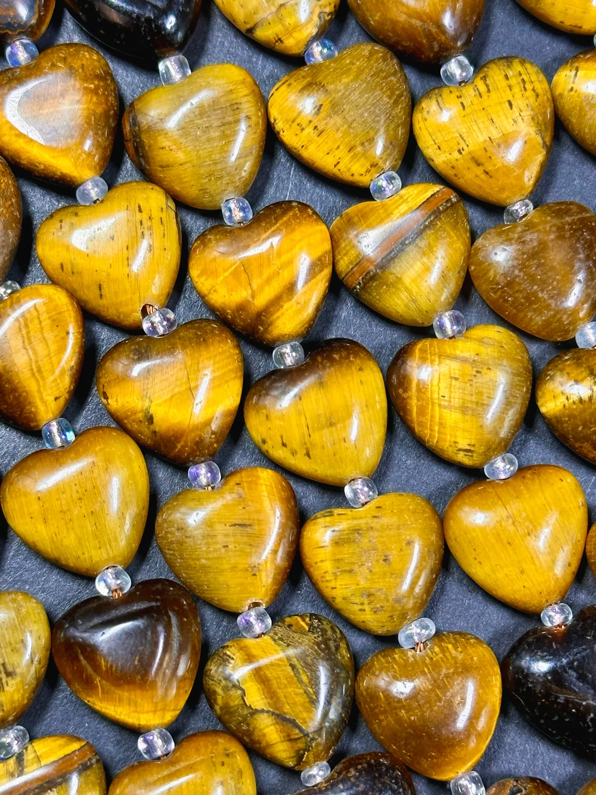 how to spot fake tiger eye resin composite vs natural stone
