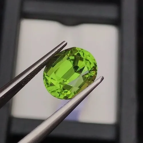 how to test if peridot is synthetic glass inclusion check