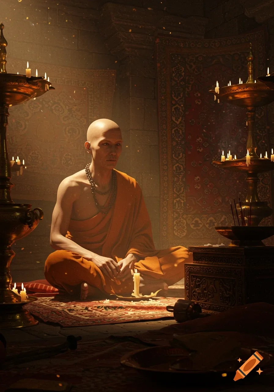 meditation posture for visualization