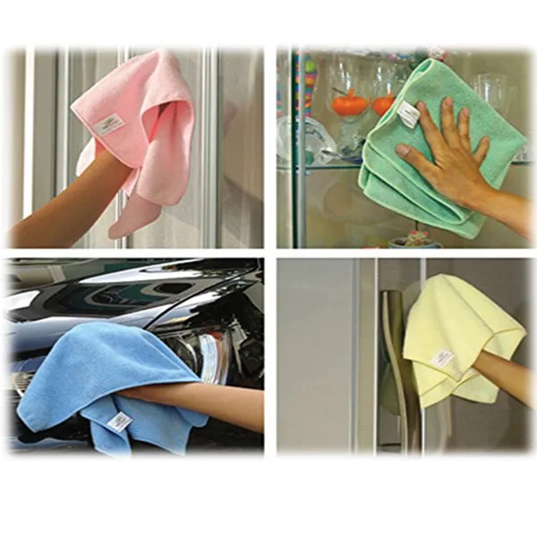 microfiber cloth application