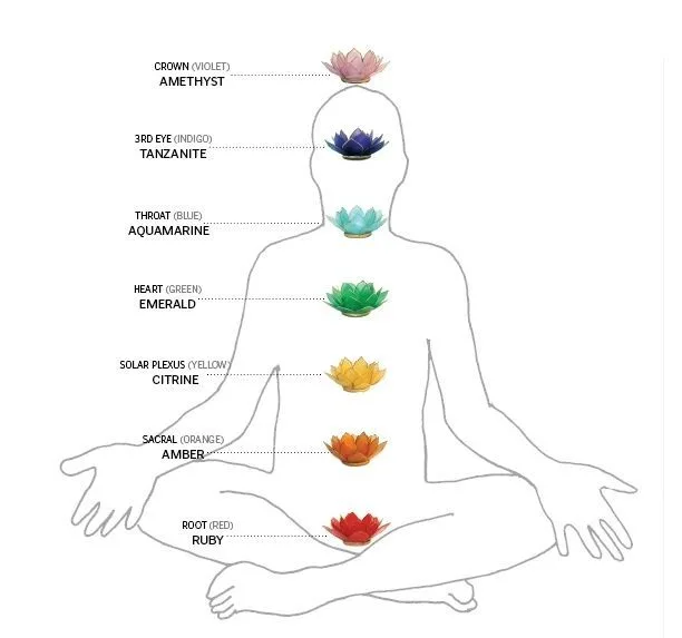 throat chakra placement diagram