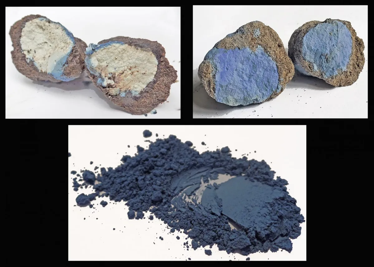 Vivianite oxidation