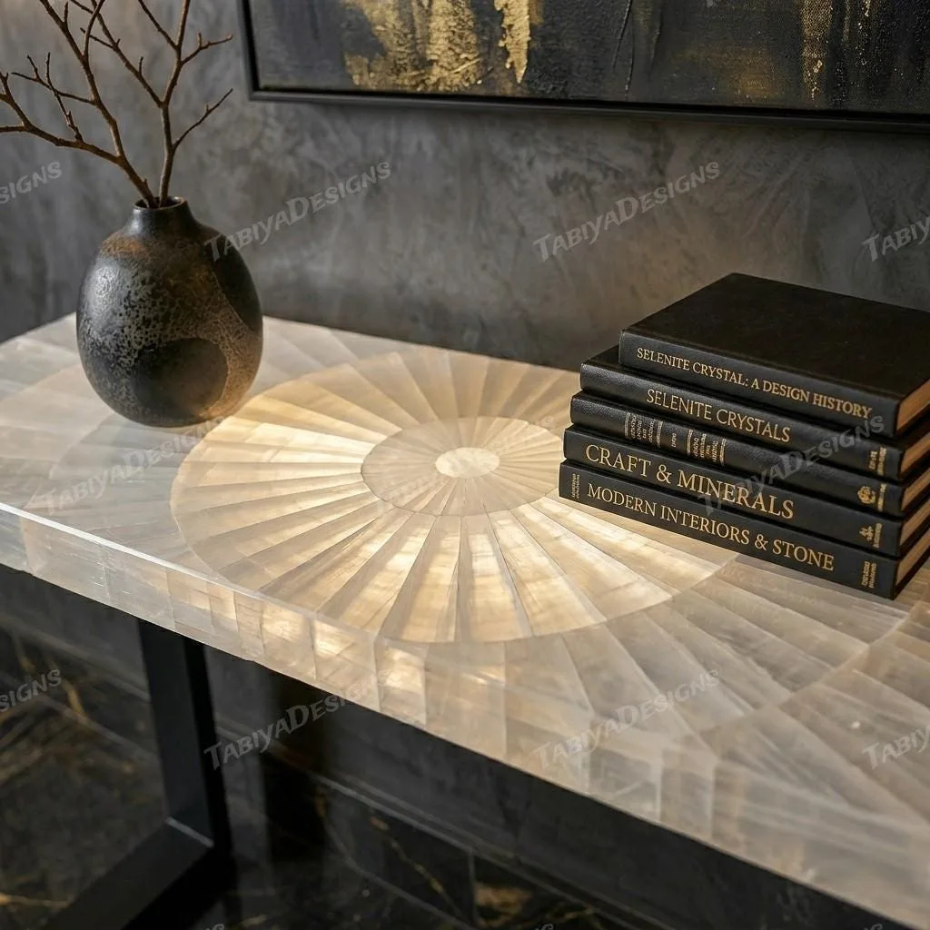 where to place selenite tower in living room for peaceful home
